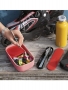 Guzzini, Posate da viaggio in acciaio inox con custodia rossa Store&Go